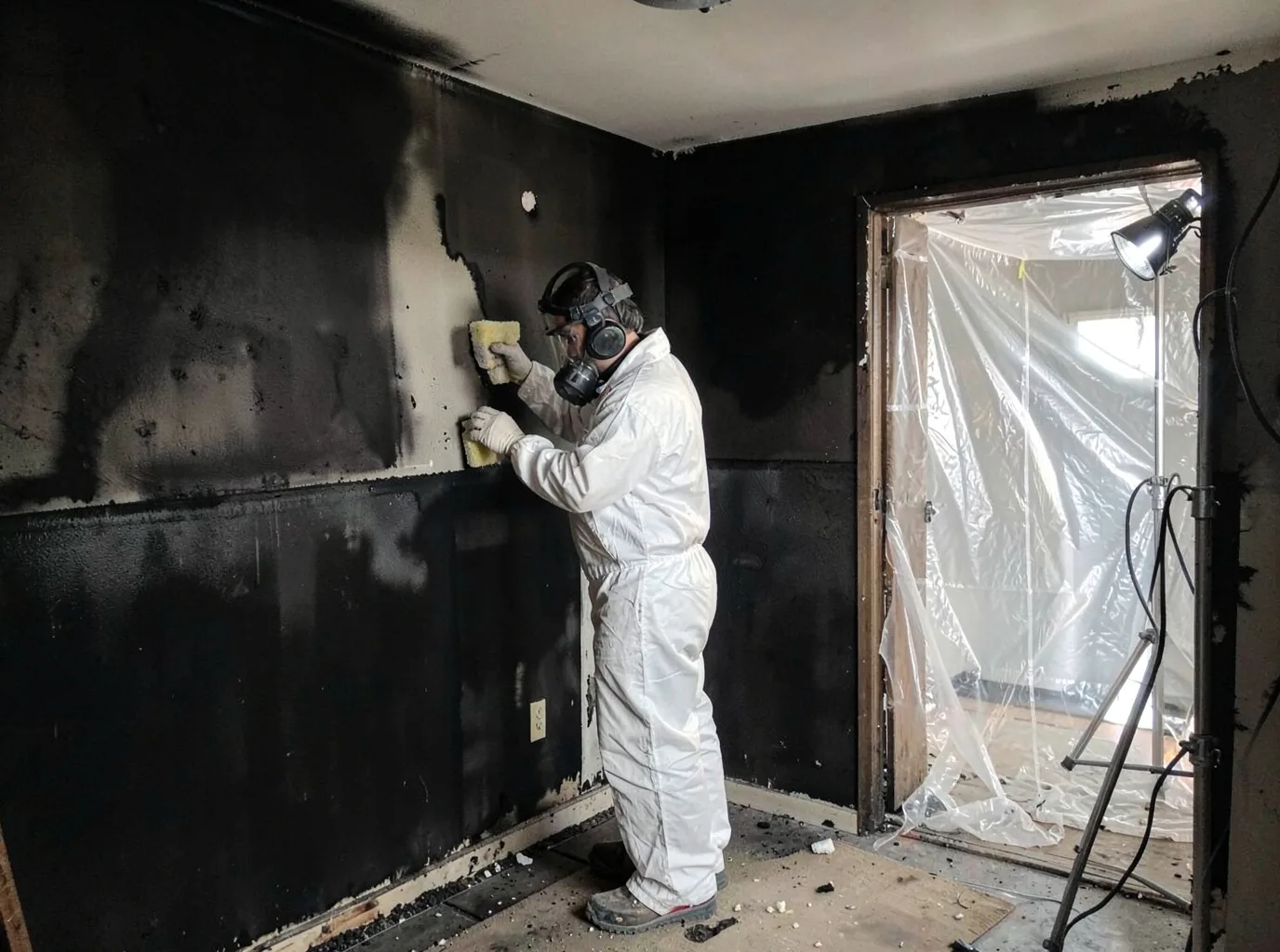 Fire Damage Restoration company in Caulfield, MO